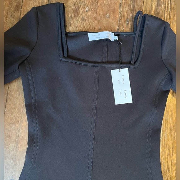 Proenza Schouler White Label Square Neck Dress XS - Picture 9 of 10